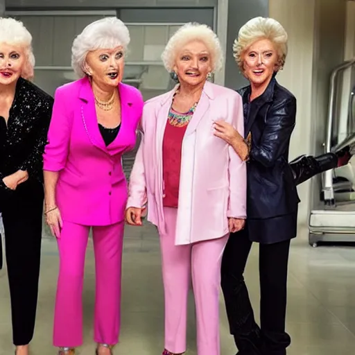 Image similar to the Golden Girls cast in Avengers Endgame (2019)