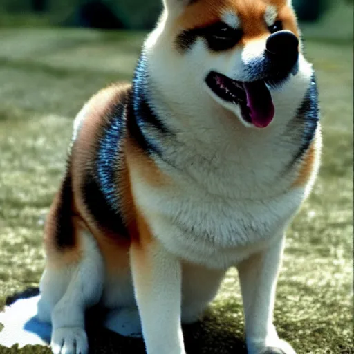 Image similar to shiba inu in saving private ryan