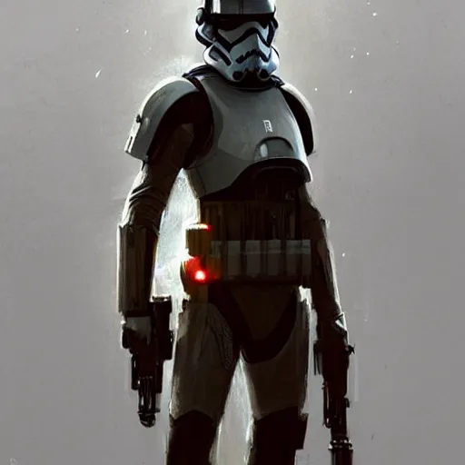 Image similar to star wars concept art by greg rutkowski, soldier wearing a the tactical gear of the galactic federation, digital painting, artstation, concept art, smooth, sharp foccus ilustration, artstation hq