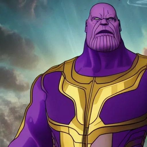 Image similar to thanos in arthur ( tv series )