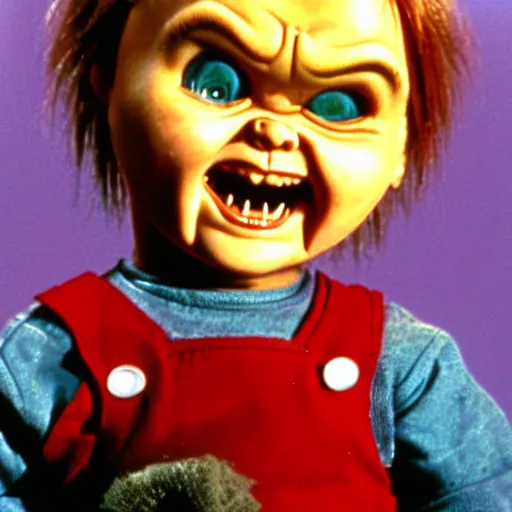 Prompt: Chucky from the movie Child's Play