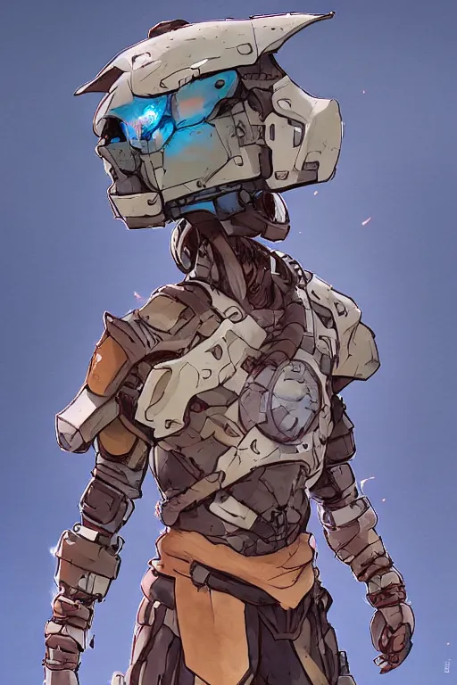 Image similar to combination suit armor aloy horizon forbidden west horizon zero dawn robot ninja mask helmet backpack tribal, art gta 5 comics, official fanart behance hd artstation by jesper ejsing, by rhads, makoto shinkai and lois van baarle, ilya kuvshinov, ossdraws radiating a glowing aura cgi rtx 2 0 2 2