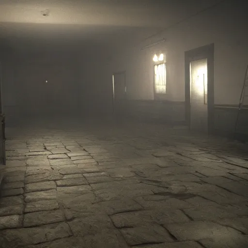 Prompt: 3 d rendering of silent hill, unreal engine, 4 k, ultra detailed