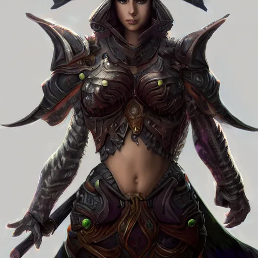 Image similar to A female half dragon paladin, hyperdetailed, artstation, cgsociety, 8k