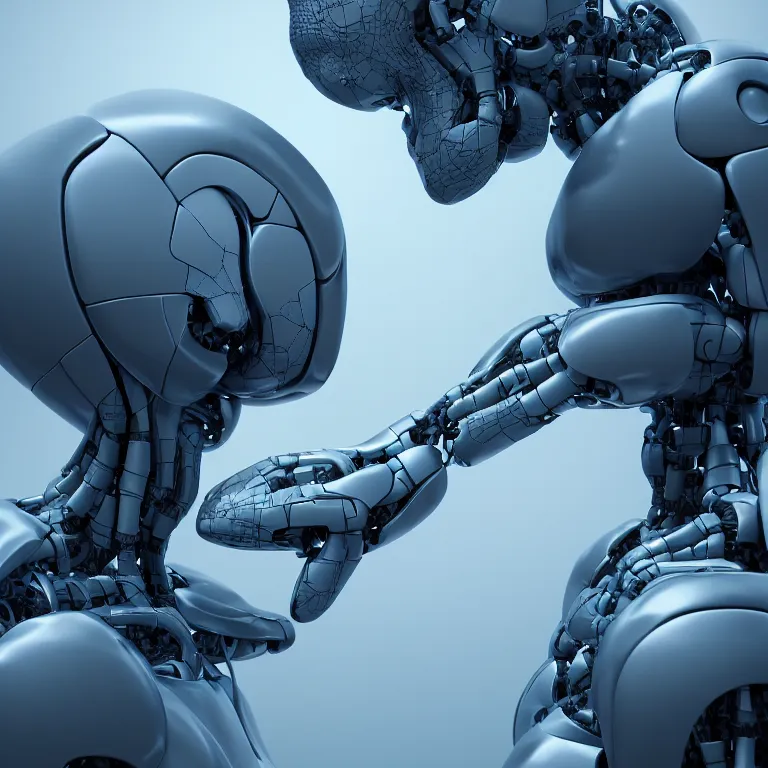 Image similar to minimalist artificial intelligence, concept art, 3 d render in octane, zbrush, perfect composition, beautiful detailed intricate insanely detailed octane render trending on artstation, 9 9 designs, 8 k artistic photography, photorealistic, soft natural volumetric cinematic perfect light, award - winning logo design, masterpiece
