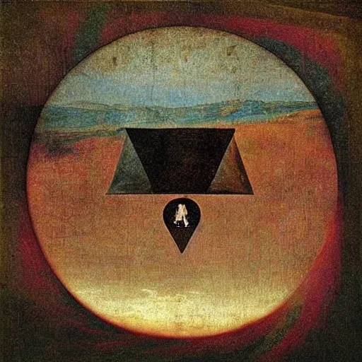 Prompt: pink floyd the water album cover by leonardo da vinci