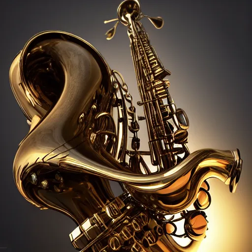 Prompt: anglo saxons playing saxophones, trending on artstation, dramatic lighting, octane render, weta digital, micro details, 3 d sculpture, structure, ray trace, insane details, intricate, elite, ornate,