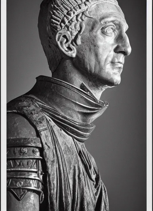 Image similar to a full portrait photo of julius caesar, f / 2 2, 3 5 mm, 2 7 0 0 k, lighting, perfect faces, award winning photography.