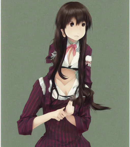 Image similar to girl role, by yoneyama mai