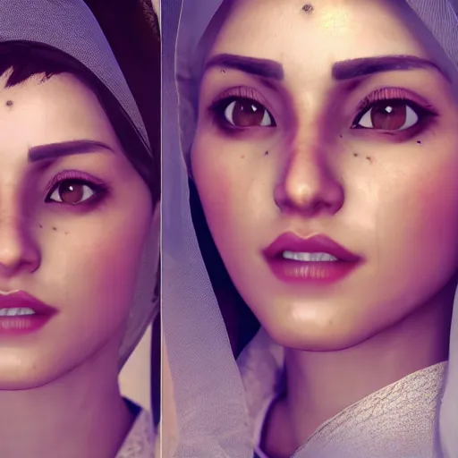 Prompt: afghan women, perfect faces, highly detailed, artstation, concept art, smooth, unreal engine 5, 8 k, masterpiece