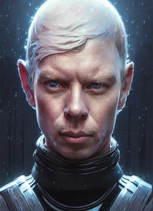 Image similar to Highly detailed portrait of Darth vader, Stephen Bliss, unreal engine, fantasy art by Greg Rutkowski, Loish, Rhads, ferdinand knab, Makoto Shinkai and Lois van baarle, ilya kuvshinov, rossdraws, Tom Bagshaw, alphonse mucha, global illumination, radiant light, detailed and intricate environment