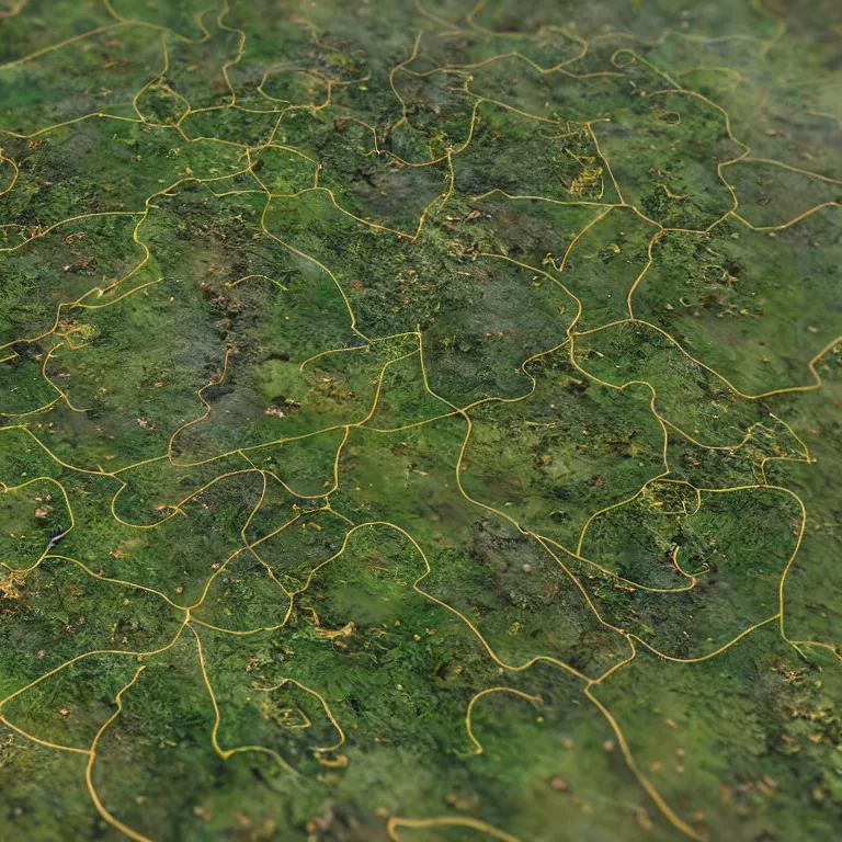 Image similar to miniature photography closeup, h0, 1:87, Meadow, topology, highly detailed, satellite image, game map, anno 1404, civilization, unreal engine, megascans texture