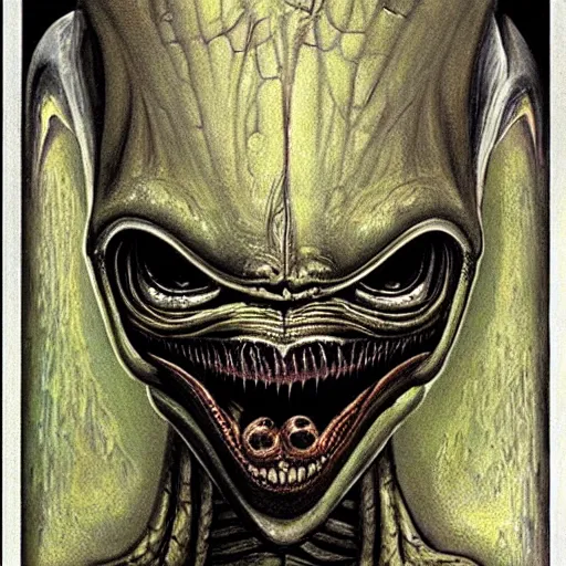 Prompt: Alien by Giger