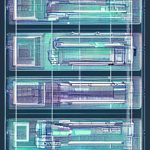 Prompt: detailed futuristic blueprints for a Tamagotchi, cyberpunk