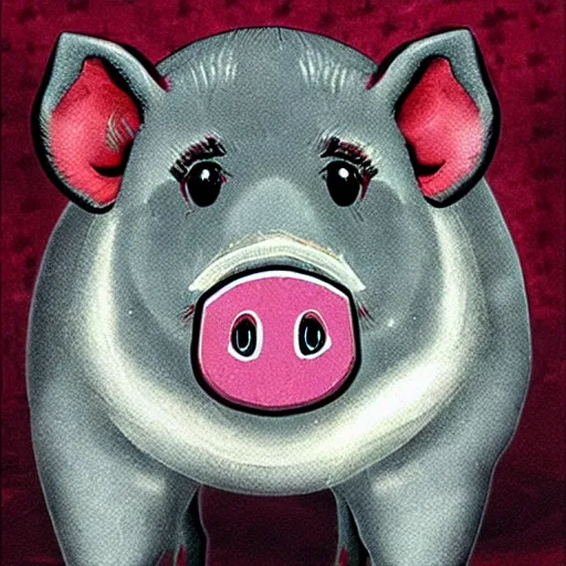 Image similar to manga pig