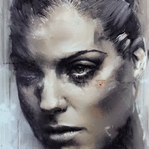 Image similar to portrait of maxima, artwork by guy denning and charlie bowater,