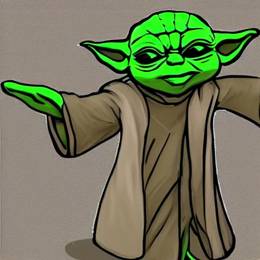 Image similar to smooth yoda