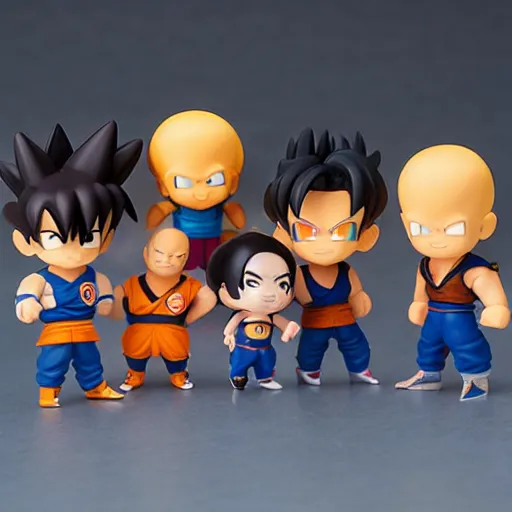 Prompt: high quality portrait flat matte painting of dragon ball in the style of nendoroid and Toon toys , flat anime style, thick painting, medium close-up