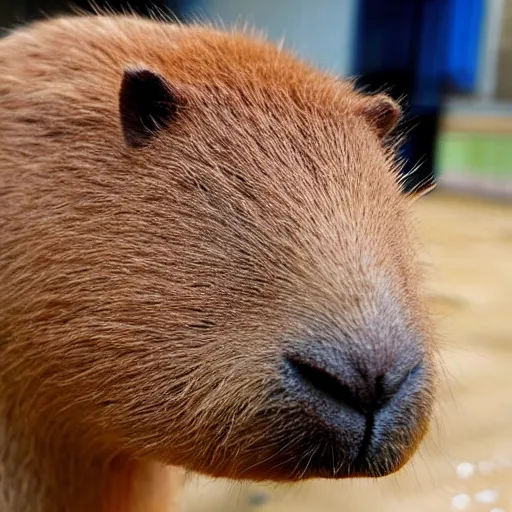 Image similar to softest capybara cuddly
