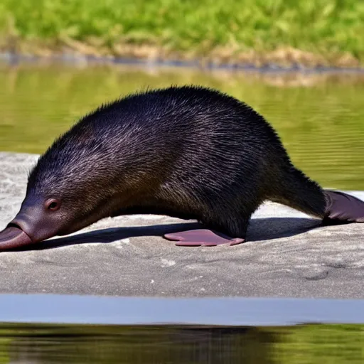 Image similar to platypus