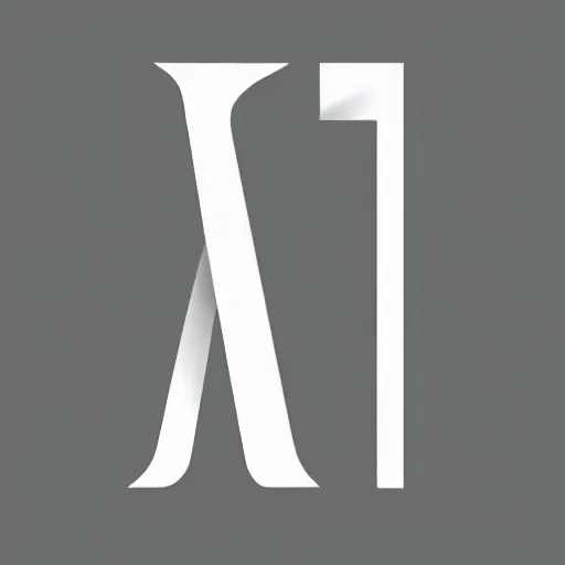 Image similar to a logo with the letters k k, minimalist