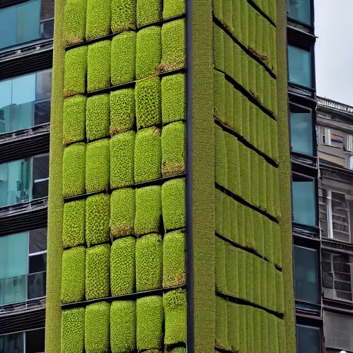 Image similar to the beehive, wellington covered in a living wall by patrick blanc