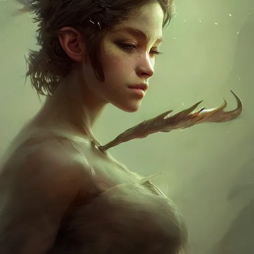 Image similar to photo realistic image of a pixie, stuning 3 d render inspired art by istvan sandorfi and greg rutkowski, perfect facial symmetry, realistic, highly detailed attributes and atmosphere, dim volumetric cinematic lighting,