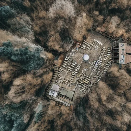 Image similar to drone photograpghy, dnd, insanely detailed