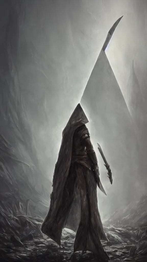 pyramid head ultra detailed fantasy, elden ring,, Stable Diffusion