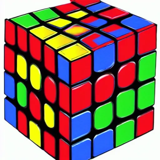 Image similar to scrambled rubik's cube