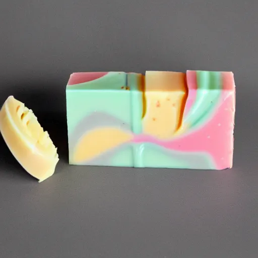 Prompt: icecream soap