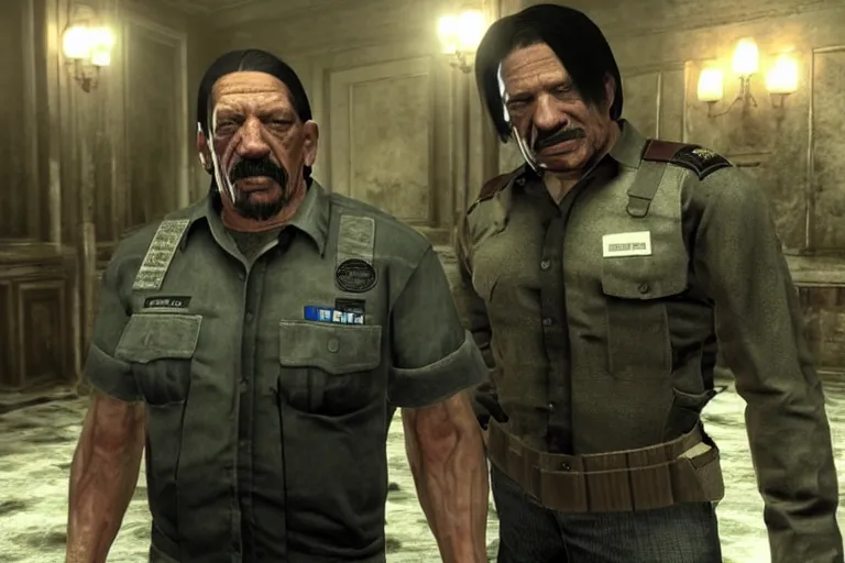 Image similar to danny trejo in resident evil v