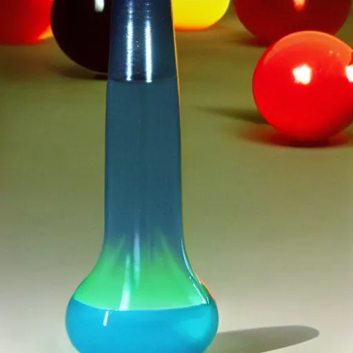 Prompt: a ball lava lamp