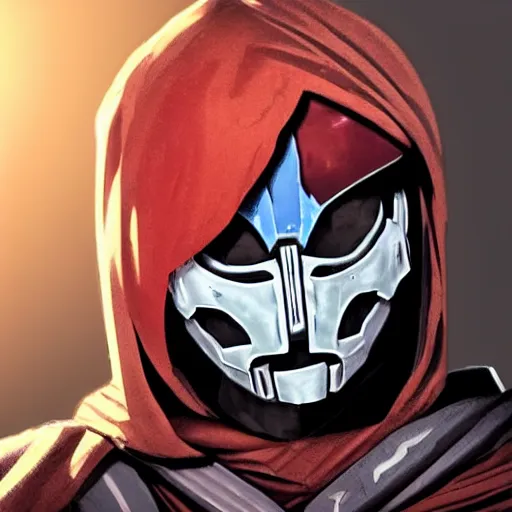 Image similar to nathan fillian as cayde 6