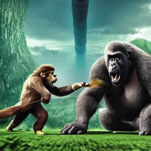 Prompt: king vs kong