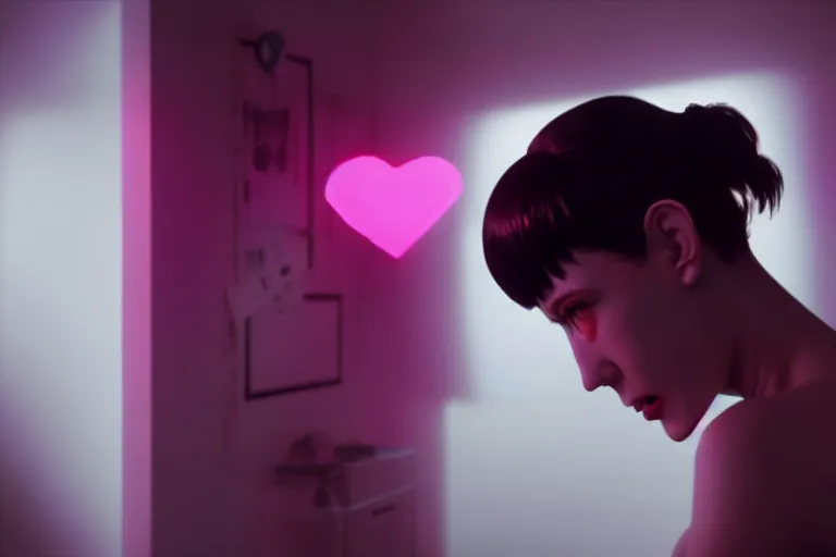 Image similar to vfx film, love death and robots, flat color profile low - key lighting award winning photography arri alexa cinematography, hyper real photorealistic cinematic, atmospheric cool colorgrade