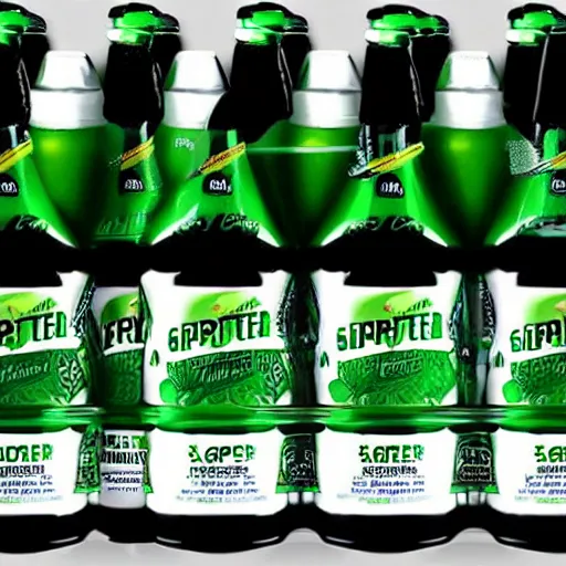 Prompt: Sprite's new packaging