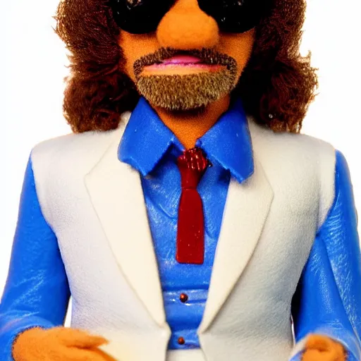 Image similar to jeff lynne as a muppet