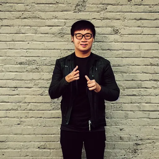 Image similar to portrait of Bryan Nguyen, Asian male, Drummer and Music Supervisor