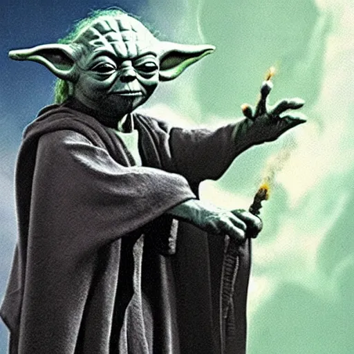 Prompt: yoda as darth vader