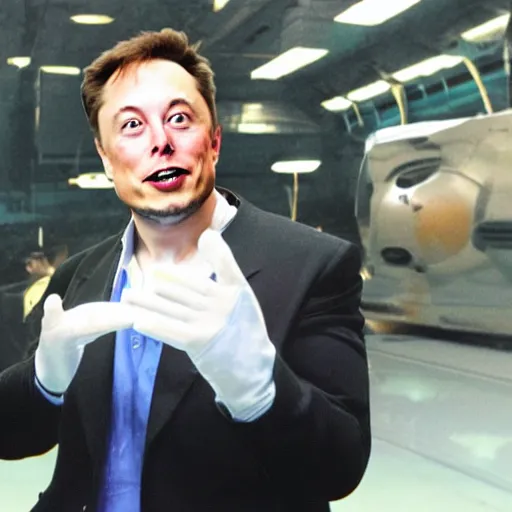 Image similar to elon musk as a playable character in super smash bros melee for the nintendo gamecube