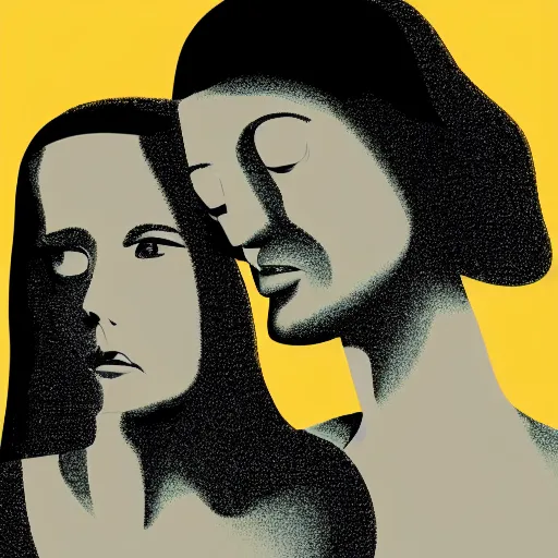 Image similar to best friends, illustration by olivia, mads berg