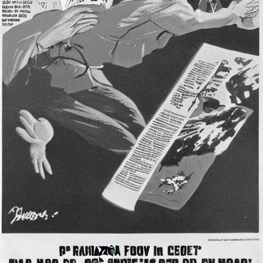 Image similar to pro - annexation of canada propaganda by the usa 1 9 5 0 s