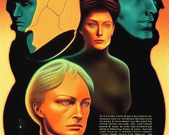 Image similar to aesthetics of dune by frank herbert and david lynch