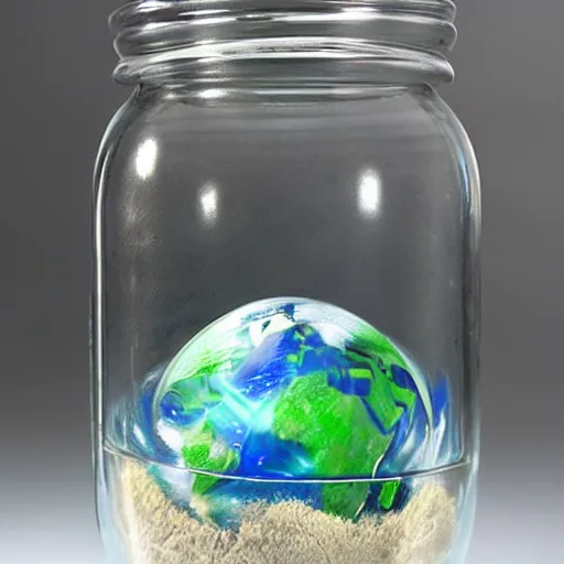 planet earth inside a jar of glass, artsation | Stable Diffusion | OpenArt