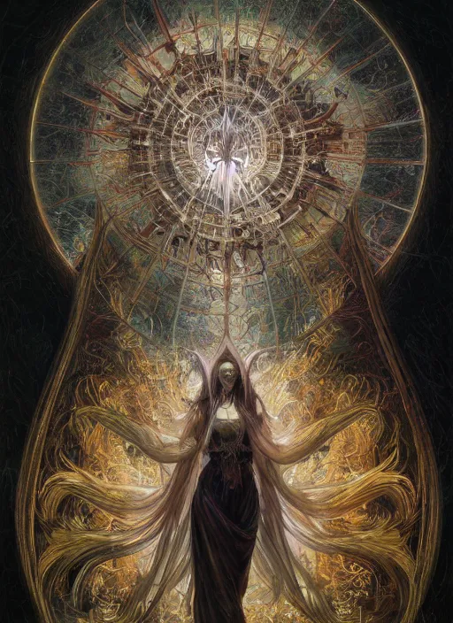 Image similar to album art divine marebloom spell, physically accurate, moody dynamic lighting, very very intricate, very very elegant, highly detailed, digital painting, artstation, HR GIGER, Hieronymus Bosch, Francis Bacon, concept art, smooth, very beautiful, sharp focus, illustration, art by artgerm and greg rutkowski and alphonse mucha