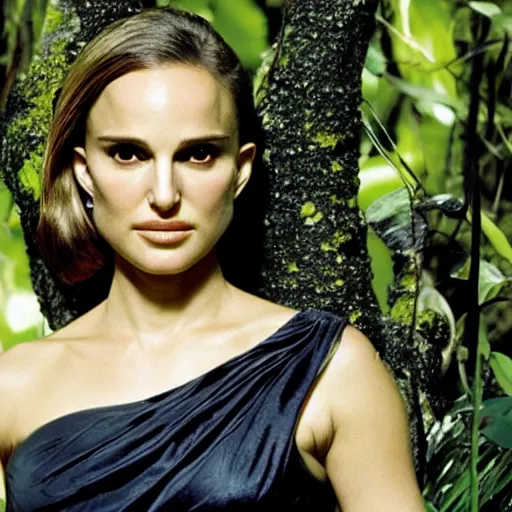 Image similar to Natalie Portman in the jungle