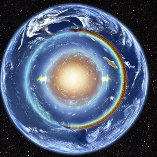 Image similar to Universe Expanding Earth growing Bigger