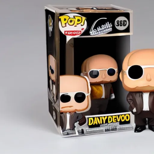 Image similar to product photo of Danny Devito Funko pops