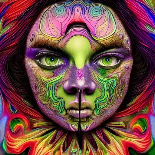 Image similar to an extremely psychedelic portrait of hocus pocus, surreal, lsd, face, detailed, intricate, elegant, lithe, highly detailed, digital painting, artstation, concept art, smooth, sharp focus, illustration, art